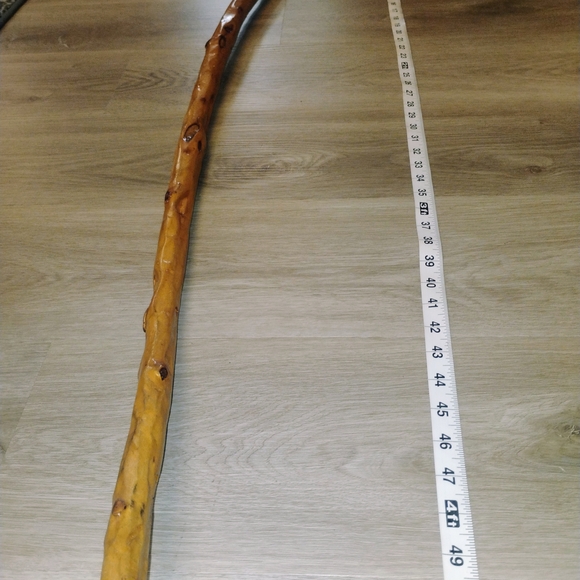 Handcrafted Wooden Walking Stick - Picture 16 of 17